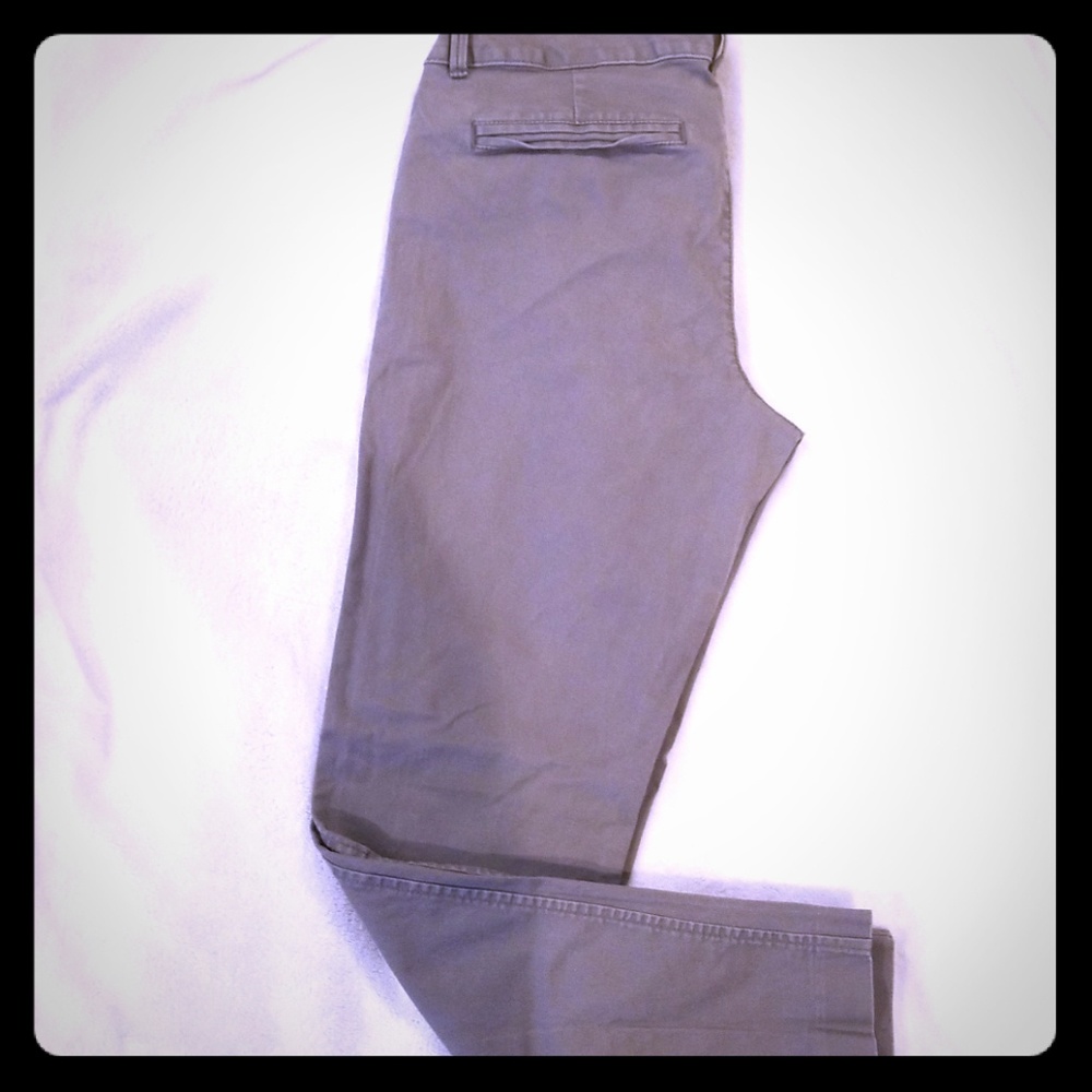 Old Navy Greystone Pixi Chino Pants